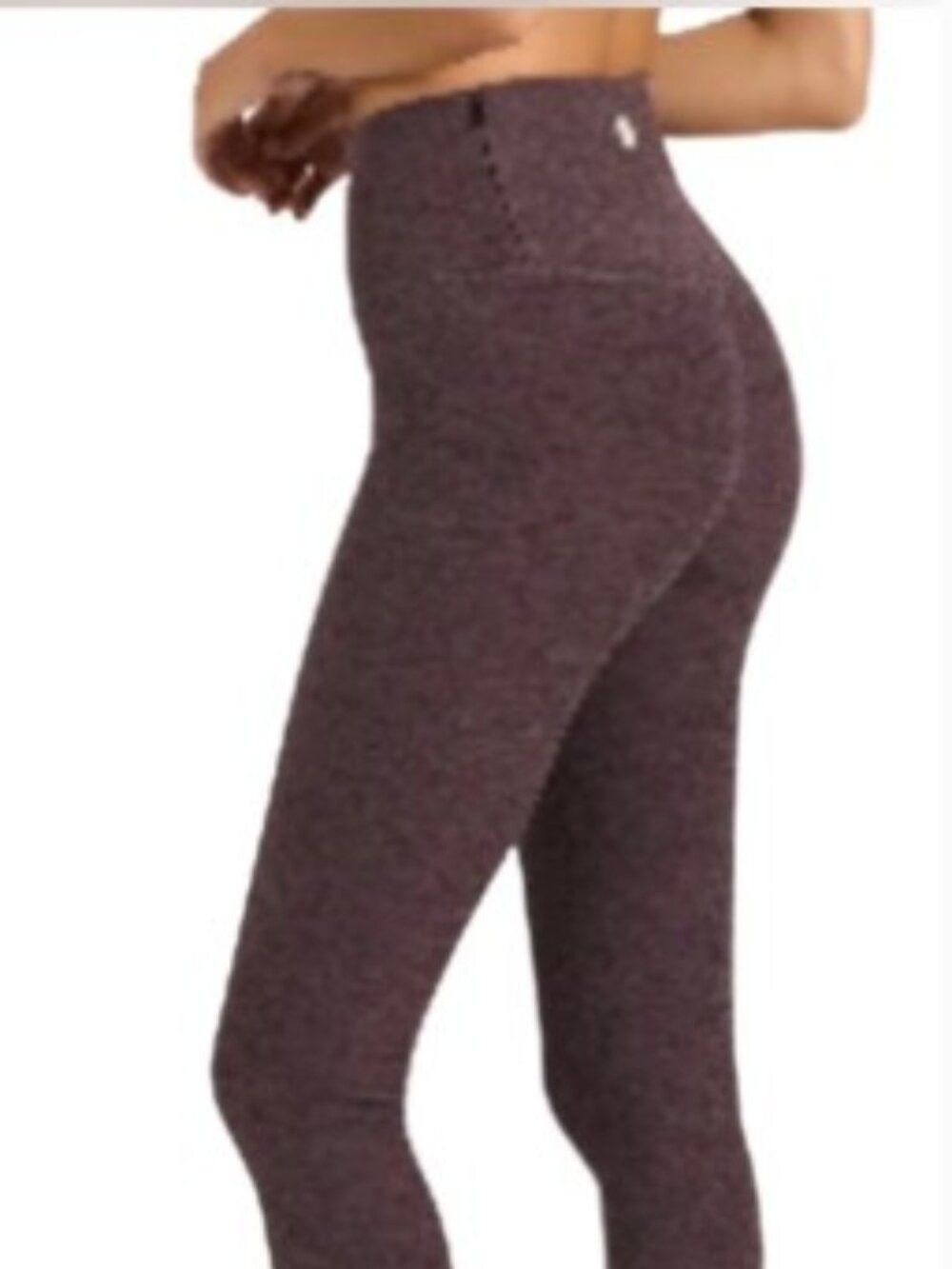 Vuori Clean Elevation Legging in Smoked Plum Heather Size Medium